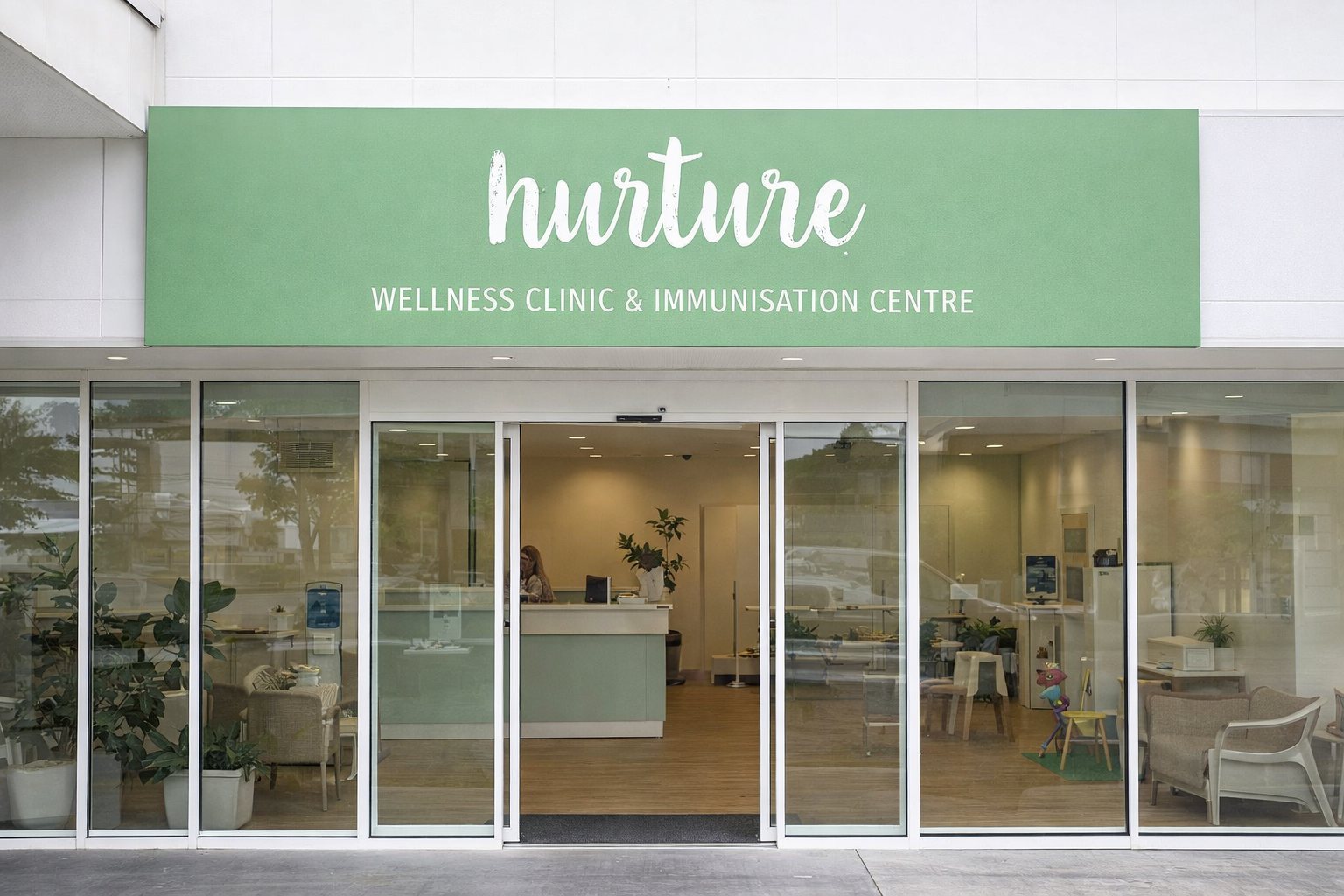Nurture Wellness Clinic exterior — Green Park Delhi